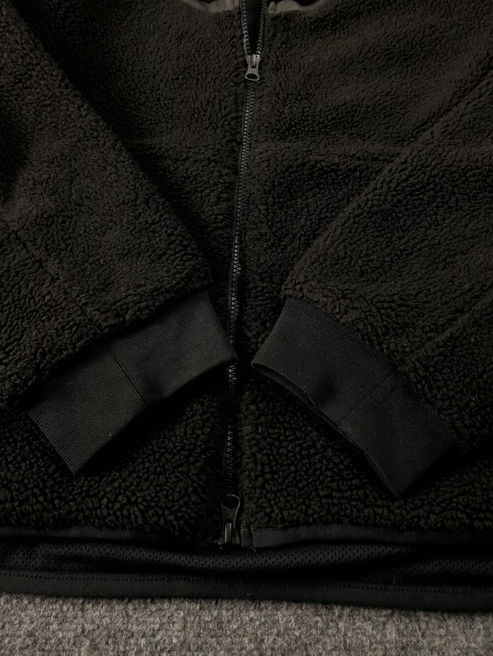 Nike Sportswear NSW Tech Fleece Sherpa Jacket Large Full Zip Hooded CJ4535-010 - Picture 9 of 13